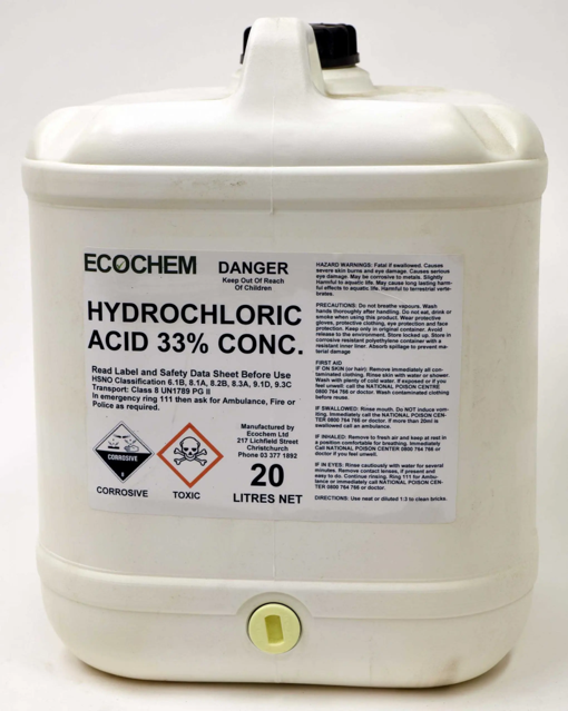 hydrochloric acid